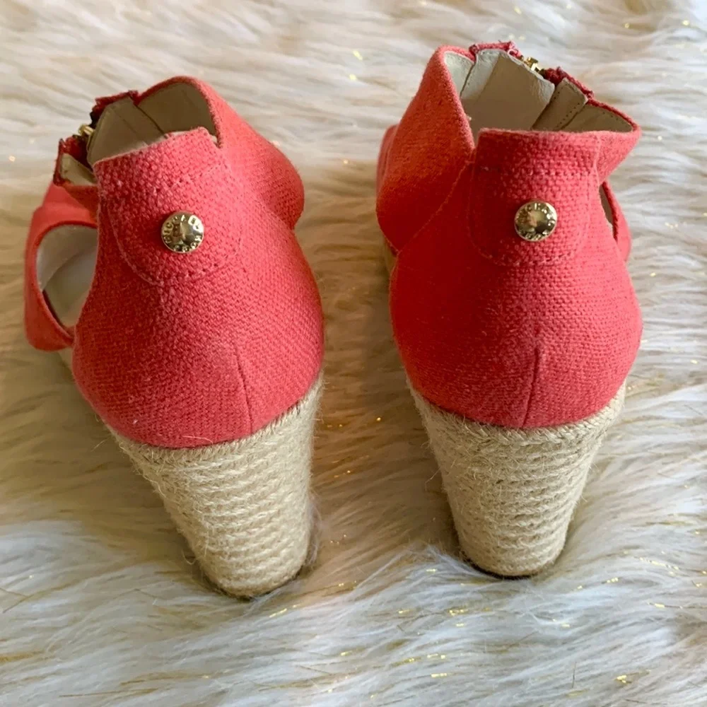 Michael Kors Damita Espadrille Wedge Sandals - Picture 3 of 11